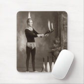 Vintager Feuerschlucker Mousepad (Mit Mouse)