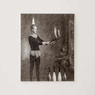 Vintager Feuerschlucker Puzzle
