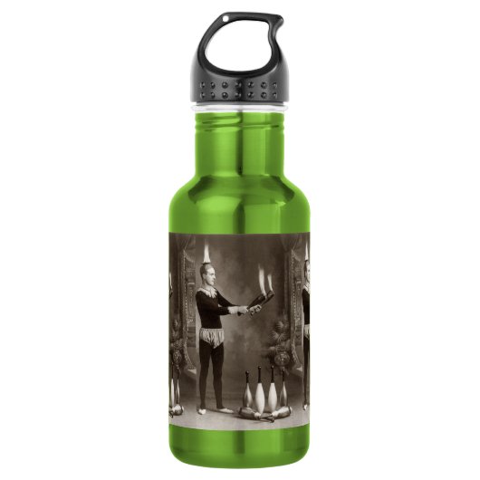 Vintager Feuerschlucker Trinkflasche (Vorderseite)