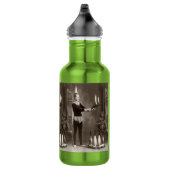 Vintager Feuerschlucker Trinkflasche (Rechts)