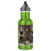 Vintager Feuerschlucker Trinkflasche (Links)