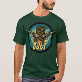 Vintager Feuerwaffenschild T-Shirt