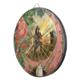 Vintager Feuerwehrabdeckung der 1880er Jahre Dartscheibe (Vorderseite rechts)