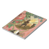 Vintager Feuerwehrabdeckung der 1880er Jahre Notizblock (Rotiert)