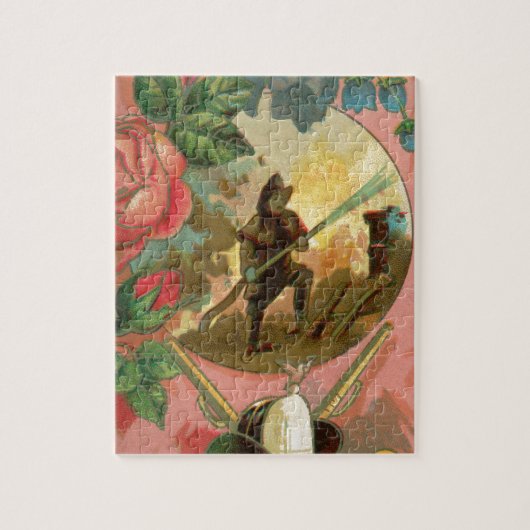 Vintager Feuerwehrabdeckung der 1880er Jahre Puzzle (Vertikal)
