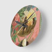 Vintager Feuerwehrabdeckung der 1880er Jahre Runde Wanduhr (Winkel)