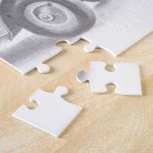 Vintager Feuerwehrleute zeichnend Bleistiftstiftfe Puzzle (Seite)