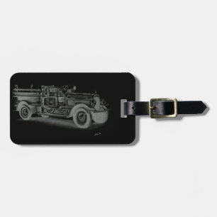 Vintager Feuerwehrwagen Gepäckanhänger