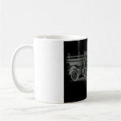 Vintager Feuerwehrwagen Kaffeetasse (Links)
