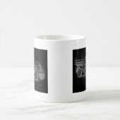 Vintager Feuerwehrwagen Kaffeetasse (Mittel)