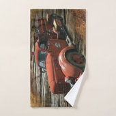 Vintager Feuerzug Handtuch (Handtuch)