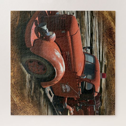 Vintager Feuerzug Puzzle (Horizontal)