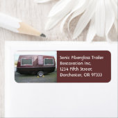 Vintager Fiberglas-Trailer (Insitu)