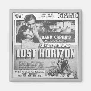 Vintager Film-Anzeige-Kühlschrankmagnet Ronald Magnet