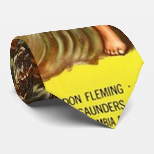 Vintager Film-Horror - Krawatte (Gerollt)