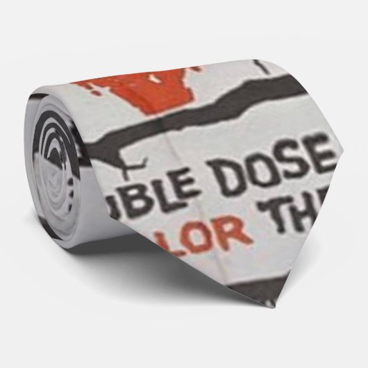 Vintager Film-Horror - Krawatte (Gerollt)