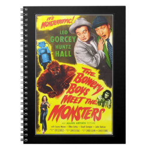 Vintager Film-Horror - Notizblock