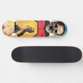 Vintager Film-Horror - Skateboard (Horizontal)