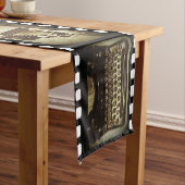 Vintager Film Kurzer Tischläufer (Beispiel)