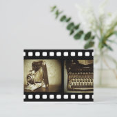 Vintager Film Postkarte (Stehend Vorderseite)