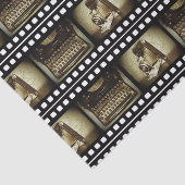 Vintager Film Seidenpapier (Ausschnitt)