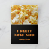 Vintager Filmfilm lustige Romantikkarte Karte (Innenseite)