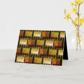 Vintager Filmfilm lustige Romantikkarte Karte (Gelbe Blume)