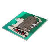 Vintager Filmprojektor Fliese (Seite)