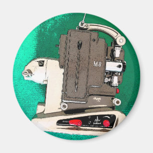 Vintager Filmprojektor Magnet