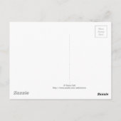 Vintager Filmprojektor Postkarte (Rückseite)