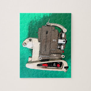 Vintager Filmprojektor Puzzle