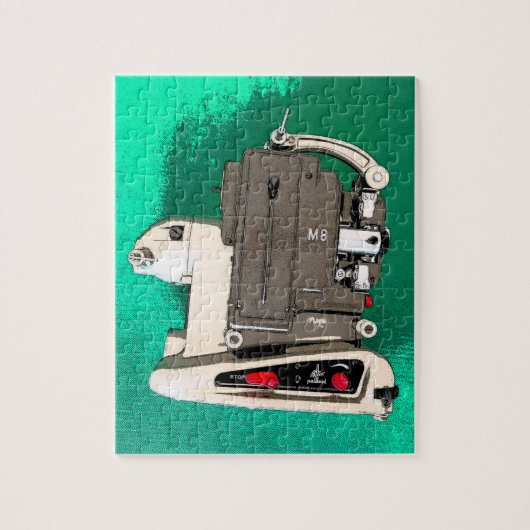 Vintager Filmprojektor Puzzle (Vertikal)