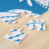 Vintager Fisch: Dekoratives Illustrations-Set. Puzzle (Seite)