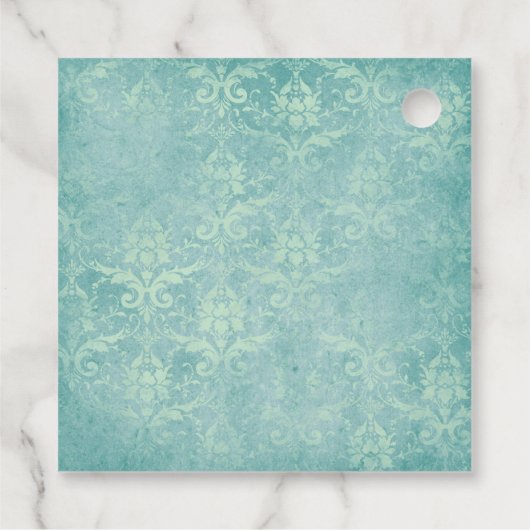 Vintager Fisch Geschenkanhänger (Rückseite)