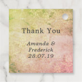 Vintager Fisch Geschenkanhänger (Rückseite)