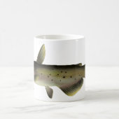 Vintager Fisch, Marine Life River Fish Kaffeetasse (Mittel)
