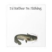 Vintager Fisch Notizblock (Vorderseite)