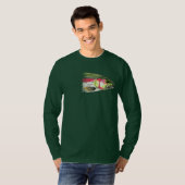 Vintager Fischen Regenbogenforelle T - Shirt (Vorne ganz)