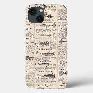Vintager Fischfang: Antiker Fischer aus den 1900er Case-Mate iPhone Hülle