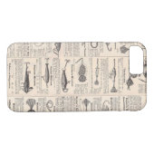 Vintager Fischfang: Antiker Fischer aus den 1900er Case-Mate iPhone Hülle (Rückseite (Horizontal))