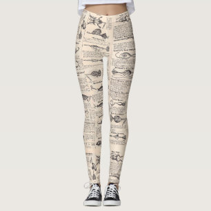 Vintager Fischfang: Antiker Fischer aus den 1900er Leggings