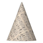 Vintager Fischfang: Antiker Fischer aus den 1900er Partyhütchen (Links)