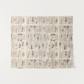 Vintager Fischfang: Antiker Fischer aus den 1900er Wandteppich (Vorderseite (Horizontal))