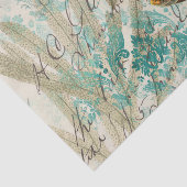 Vintager Fischfang Seidenpapier (Ausschnitt)