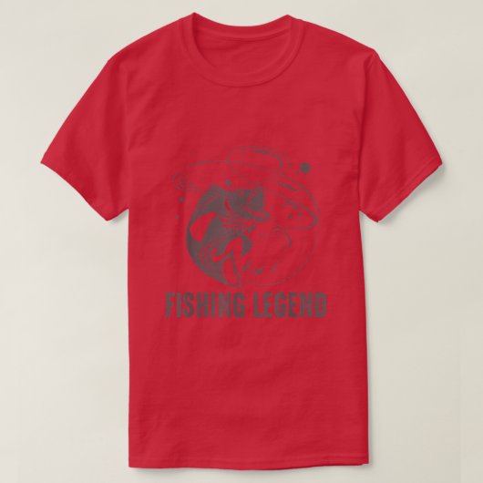 Vintager Fischfang T-Shirt (Design vorne)