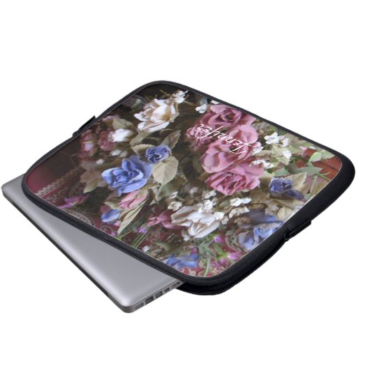 Vintager Flachbildschirm Laptopschutzhülle (Vorne Knopf)