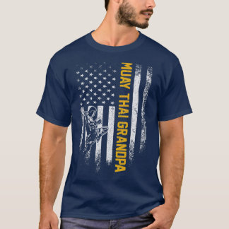 Vintager Flaggen MIXED MARTIAL ARTS Muay Thai Figh T-Shirt