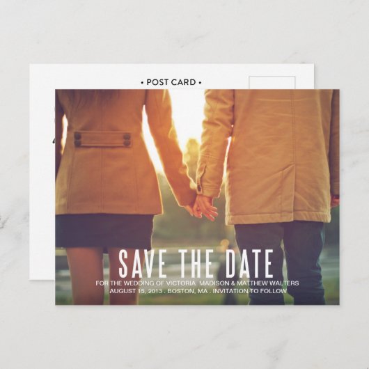 VINTAGER FLAIR | Ankündigung Datum freihalten (Vorne/Hinten)