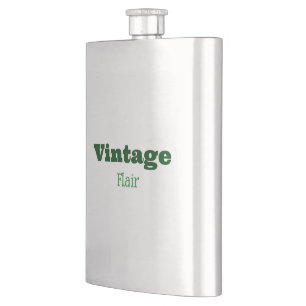 Vintager Flair Flachmann
