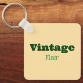 Vintager Flair Schlüsselanhänger (Vorderseite)